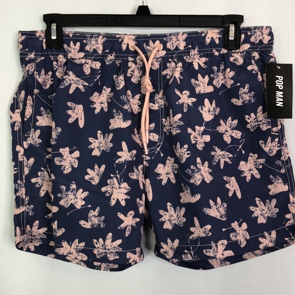 POP MAN SWIMSUIT Unisex Blue/Pink Size L - Picture 3 of 9